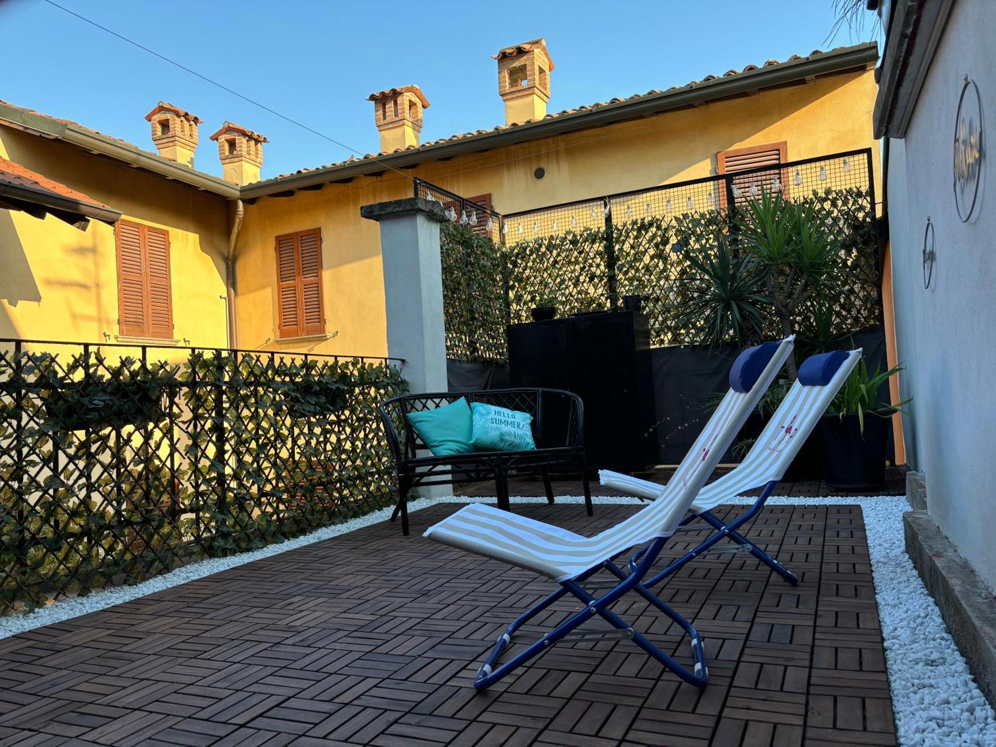 Appartamento La Terrazza In Centro Treviglio Esterno foto